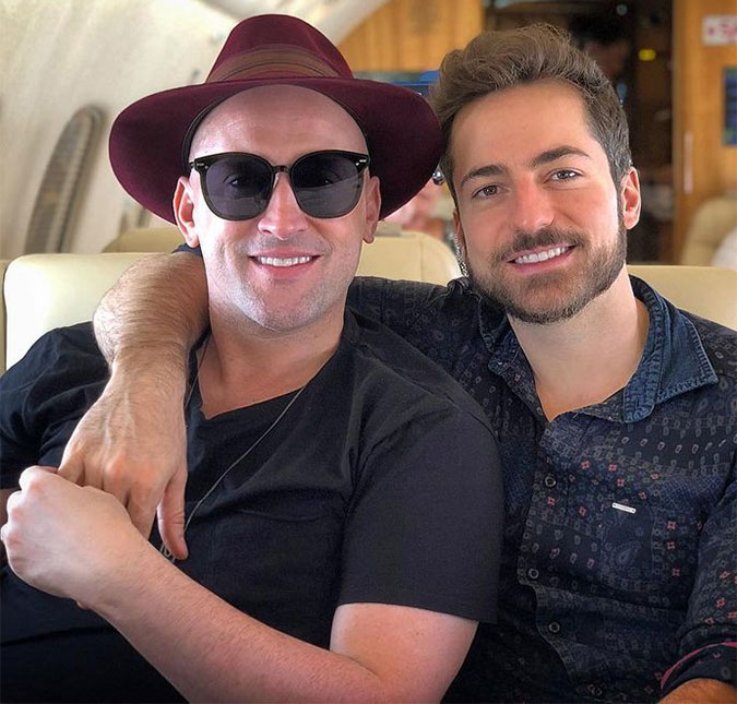 Marido de Paulo Gustavo revela que está <I>controlando a saudade</I> do ator: <I>Louco para viajar com ele de novo!</I>