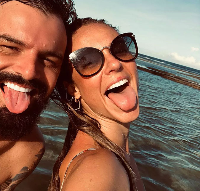 Apesar de ter ganho declaração em seu aniversário, Paolla Oliveira e Douglas Maluf não estão mais juntos