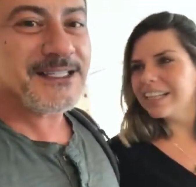 Ex-mulher de Tom Veiga posta vídeo antigo ao lado do artista e dispara: <i>Sinto muita falta do bom humor</i>
