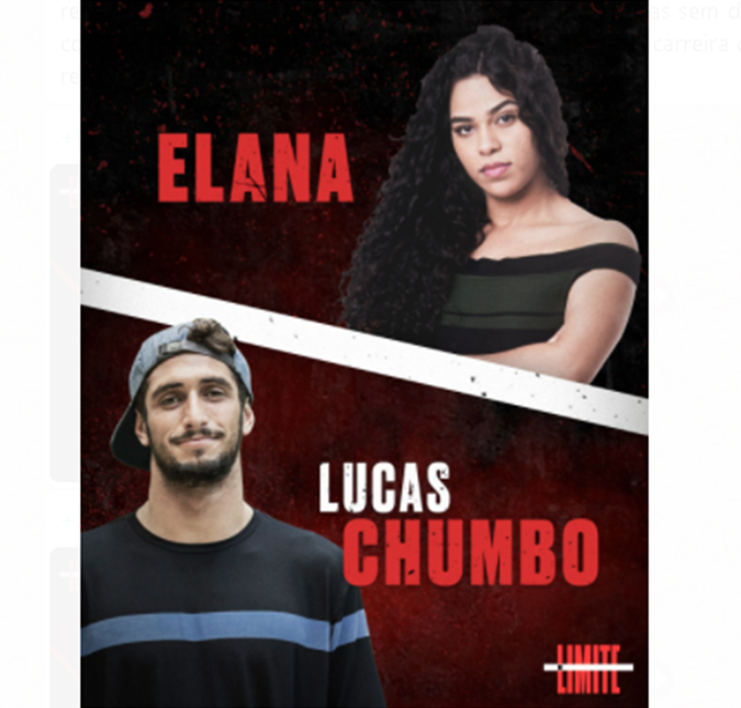 Lucas Chumbo, Gleici, Mahmoud e Elana são confirmados na nova edição de <i>No Limite</i>