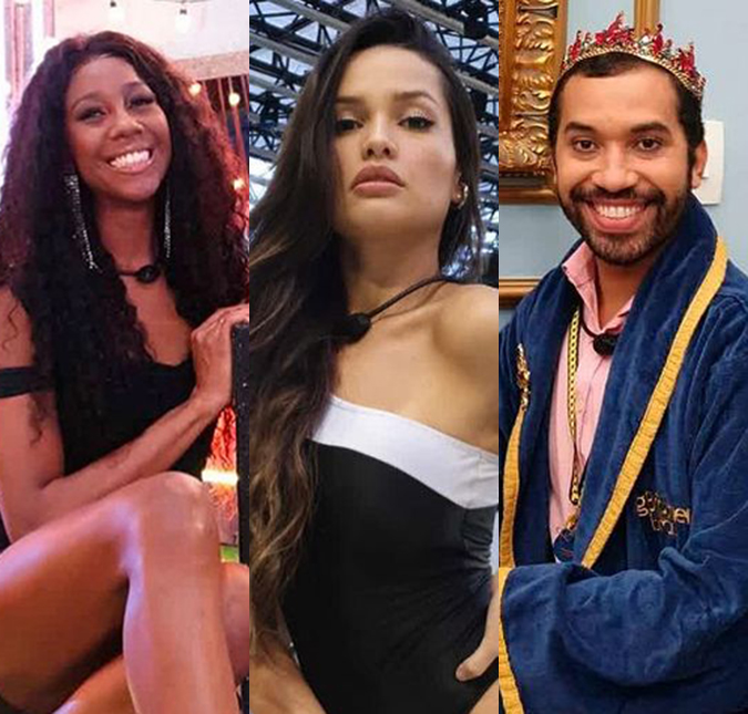 Juliette fica magoada com Gilberto e Camilla de Lucas após troca de elogios no <i>BBB21: - Os dois falaram do Fiuk e nenhum falou de mim</i>