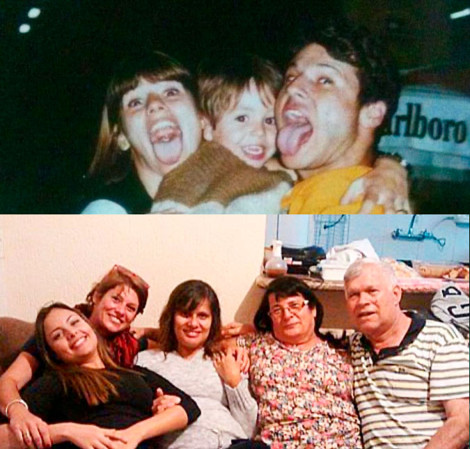 Ex de Dinho, do <i>Mamonas Assassinas</i>, compartilha foto com família do cantor: <i>Minha segunda família</i>
