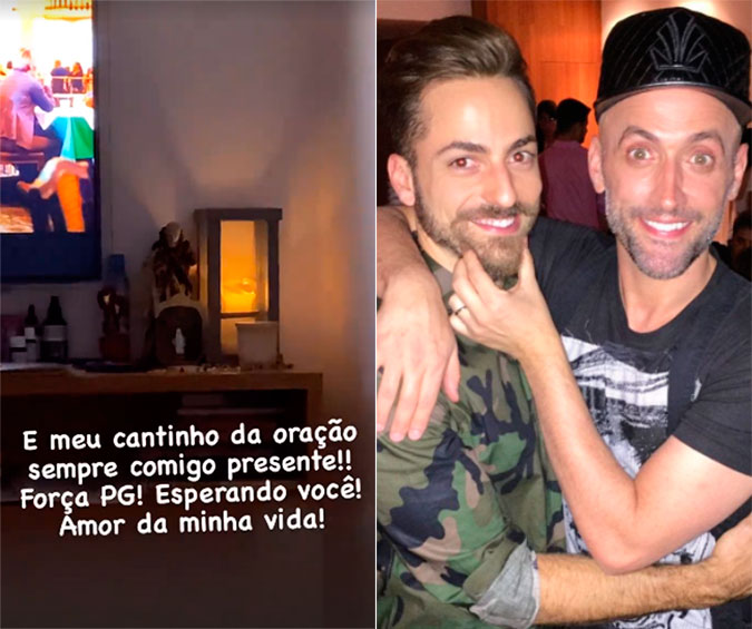 Marido de Paulo Gustavo publica mensagem para o ator: <i>Esperando por você</i>