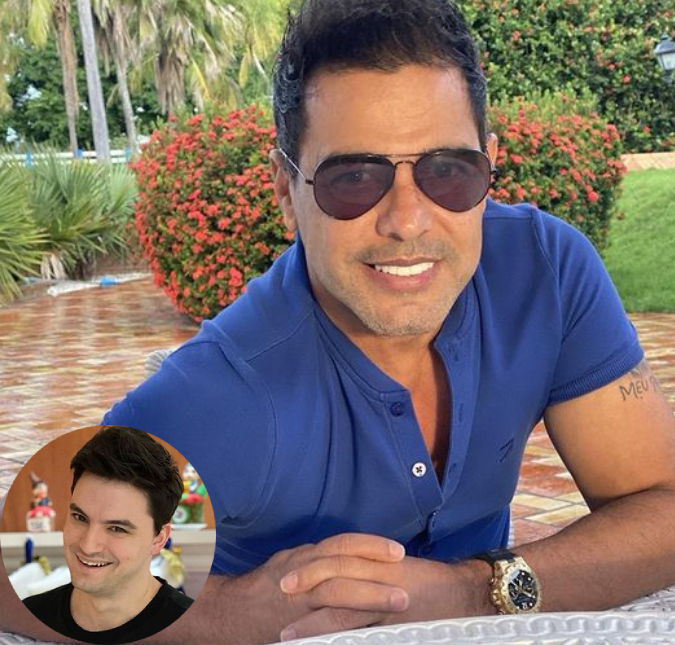 Zezé Di Camargo se irrita com Felipe Neto e chama o influenciador de <I>pivete</i>