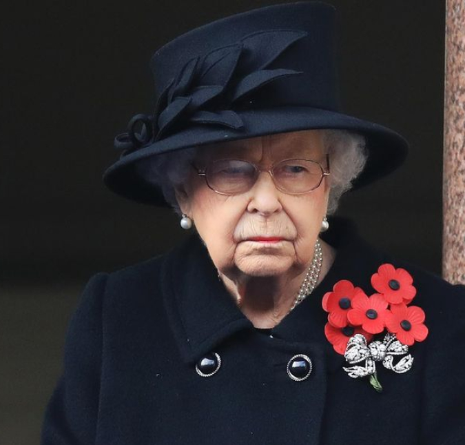 Rainha Elizabeth II foi vista inspecionando as carruagens de príncipe Philip