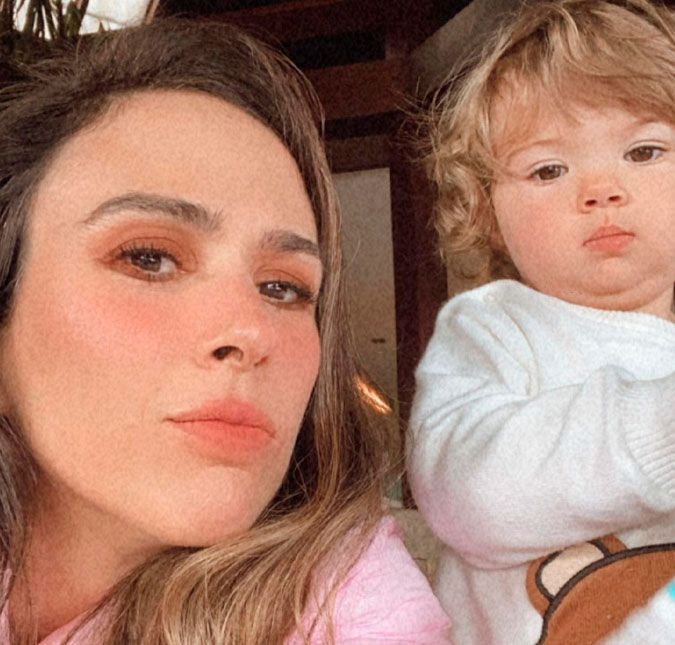 Tatá Werneck compartilha fotos com Clara Maria e derrete <i>internet</i>: <i>Uma modelo</i>