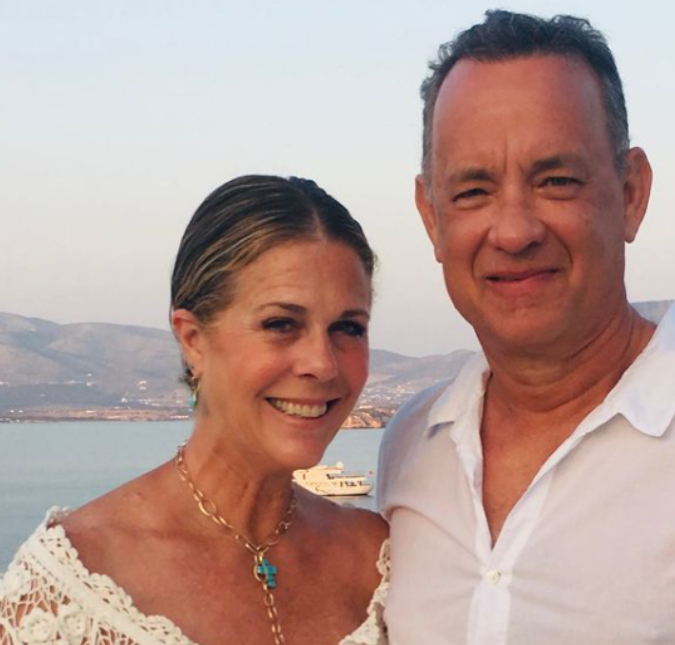 Tom Hanks e Rita Wilson comemoram 33 anos de casamento, saiba mais!