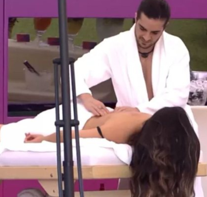 Fiuk oferece massagem relaxante para Juliette e clima esquenta, saiba mais