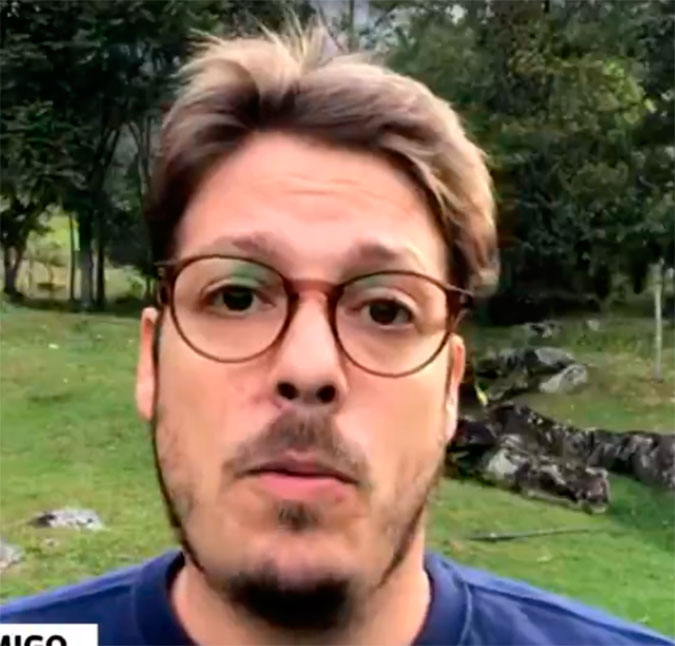 Fábio Porchat desabafa sobre Paulo Gustavo: - <i>Virou um mártir para mim</i>
