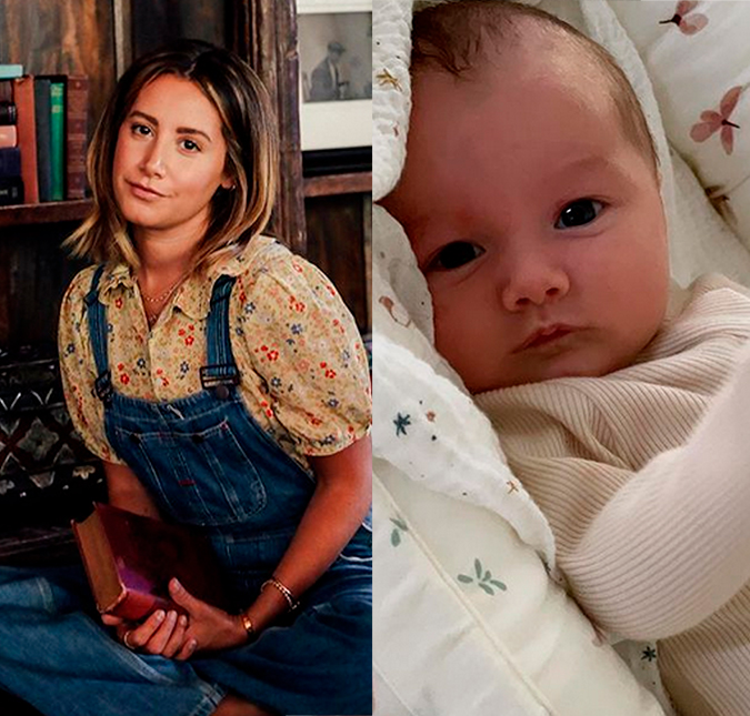 Ashley Tisdale encanta a <i>web</i> ao mostrar o rosto da filha pela primeira vez; confira a foto!