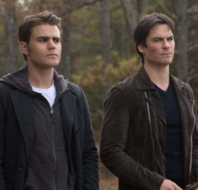 Em entrevista, Paul Wesley e Ian Somerhalder confessaram que no set de The Vampire Diaries ambos gostavam de se provocar! Segundo informações do Access Hollywood, Paul, que viveu o vampiro Stefan Salvatore, informou: - Nós dois queríamos morrer no fim da série, queríamos que os irmãos batessem juntos em alta velocidade. Terminei conseguindo morrer e Ian ficou com inveja. Você tem que admirar, você ficou com inveja. Ian, que interpretou o irmão de Stefan, Damon Salvatore, retrucou: - Defina inveja... o que discutimos foi que esses caras [os personagens da série] chegaram na cidade, destruíram tudo! Eles conheceram Elena, que tinha 17 anos [de idade] e a transformaram em uma assassina. Ela queimou a própria casa. Seria mais poético para irmãos se eles fossem embora e deixassem os humanos estruturarem a cidade novamente. Mas que seja, perdi a batalha. Eu perdi muitas batalhas!