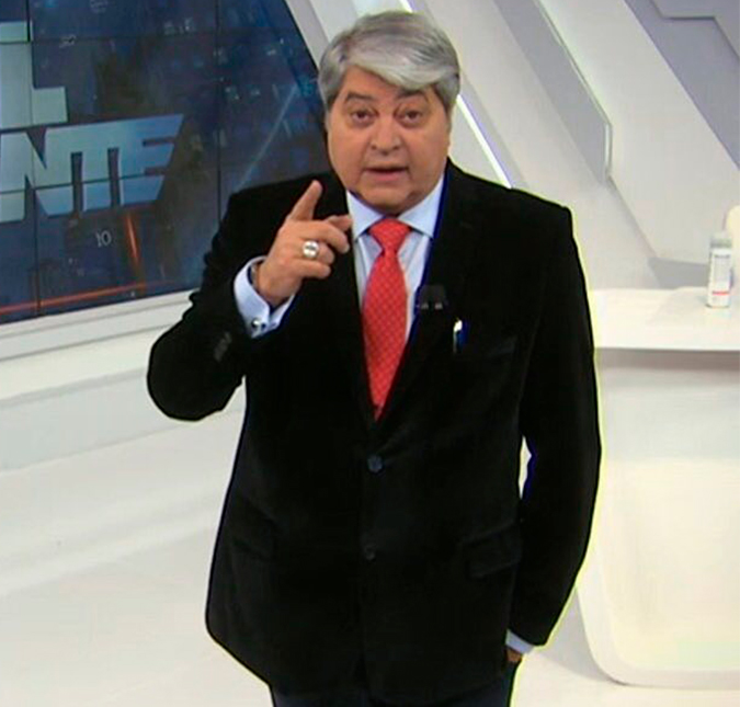 Datena critica Zezé Di Camargo ao vivo: <i>- Está metido ultimamente, não atende ninguém</i>