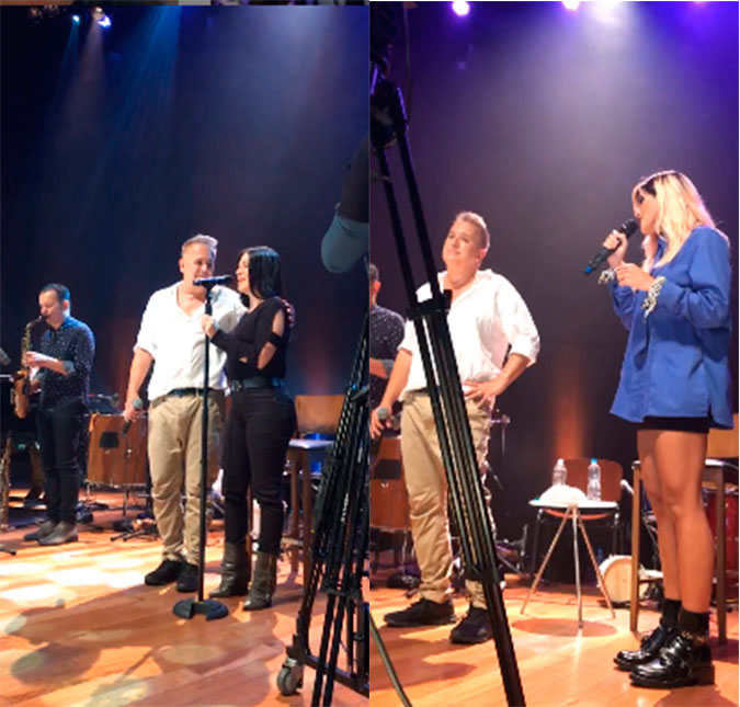Orlando Morais canta com as filhas em <i>live</i> beneficente