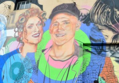 Paulo Gustavo ganha mural em São Paulo: <i>O melhor artista do humor</i>