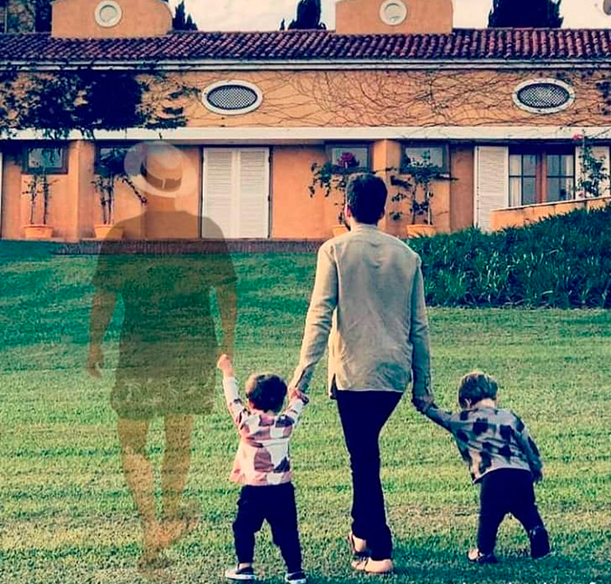 Montagem de Paulo Gustavo em foto de Thales Bretas emociona internautas; confira o clique!