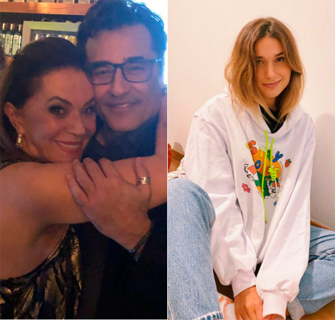 Luciano e Beth Szafir afirmam manter boa relação com Sasha Meneghel: -<i>Não vale a pena voltar a falar dessa história</i>