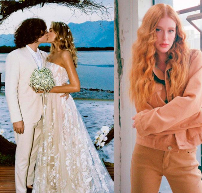 Marina Ruy Barbosa parecia ter a melhor das intenções ao deixar um comentário sobre o casamento de Sasha Meneghel e João Figueiredo. No entanto, os usuários do Instagram não entenderam bem assim. A atriz elogiou o casal em postagem feita em um perfil da rede social. Lindos! Que eles tenham paciência e bom senso, além do amor, escreveu a atriz, que após o divórcio de Xande engatou romance com Guilherme Mussi. Na resposta, alguns internautas concordaram com o conselho da ruiva, enquanto outros acharam que a mensagem não era necessária no momento. Marina Ruy Barbosa parecia ter a melhor das intenções ao deixar um comentário sobre o casamento de Sasha Meneghel e João Figueiredo. No entanto, os usuários do Instagram não entenderam bem assim. A atriz elogiou o casal em postagem feita em um perfil da rede social. Lindos! Que eles tenham paciência e bom senso, além do amor, escreveu a atriz, que após o divórcio de Xande engatou romance com Guilherme Mussi. Na resposta, alguns internautas concordaram com o conselho da ruiva, enquanto outros acharam que a mensagem não era necessária no momento.