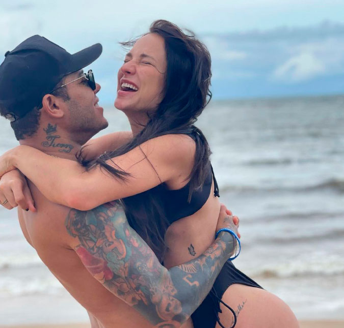 Gabi Martins revela ter dado cueca para Tierry com foto sua - e mensagem inusitada!