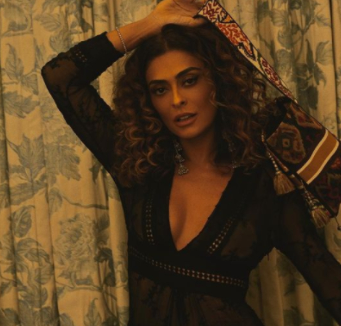 Juliana Paes mostra organização do seu <I>closet</i> e impressiona os fãs