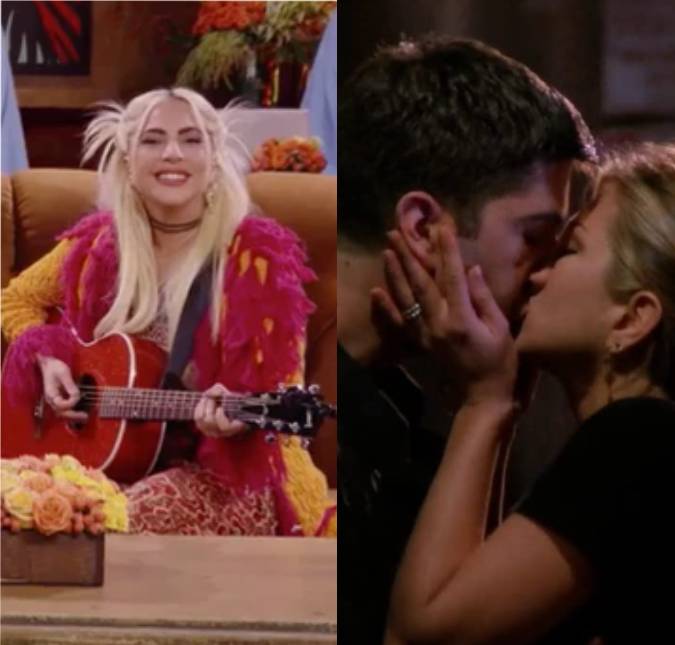 Lady Gaga cantando <i>Smelly Cat</i>, Jennifer Aniston e David Schwimmer admitindo romance... veja tudo sobre o reencontro do elenco de <i>Friends</i>!