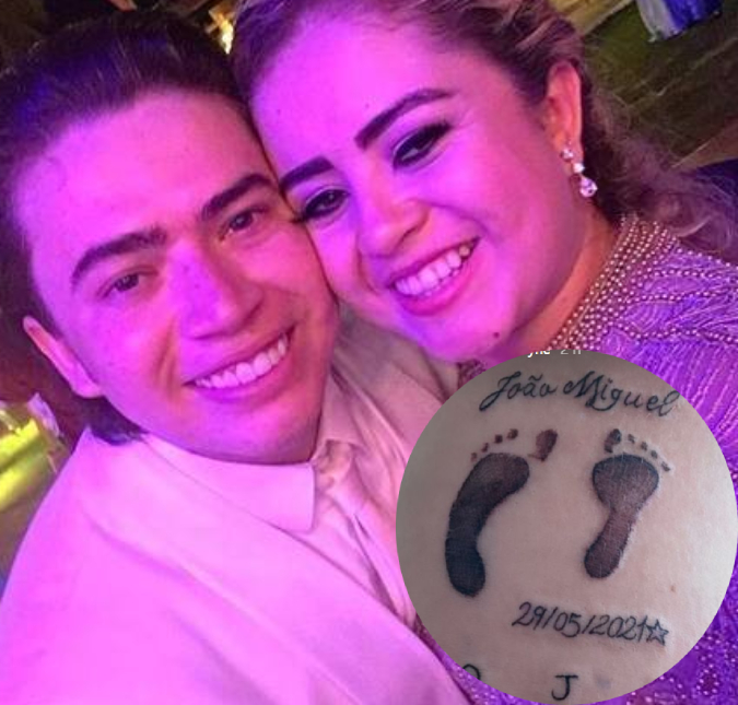 Irmã de Whindersson Nunes faz tatuagem em homenagem ao sobrinho