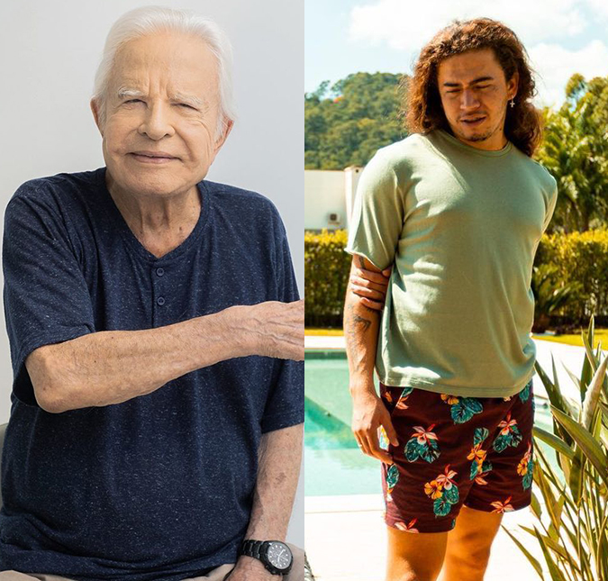 Cid Moreira envia mensagem de apoio à Whindeersson Nunes após morte prematura de seu filho, João Miguel