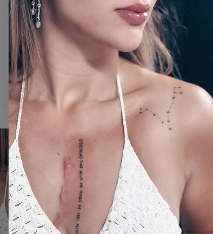 Love': Giovanna Ewbank faz novas tatuagens na mão e no pescoço