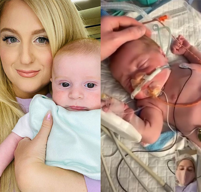 Meghan Trainor revela que seu filho nasceu com problemas respiratórios: <I>- Foi aterrorizante</I>