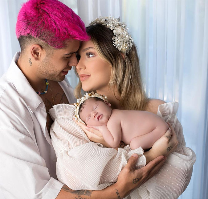 Virginia Fonseca encanta seguidores ao mostrar ensaio <I>newborn</I> da filha Maria Alice; confira!