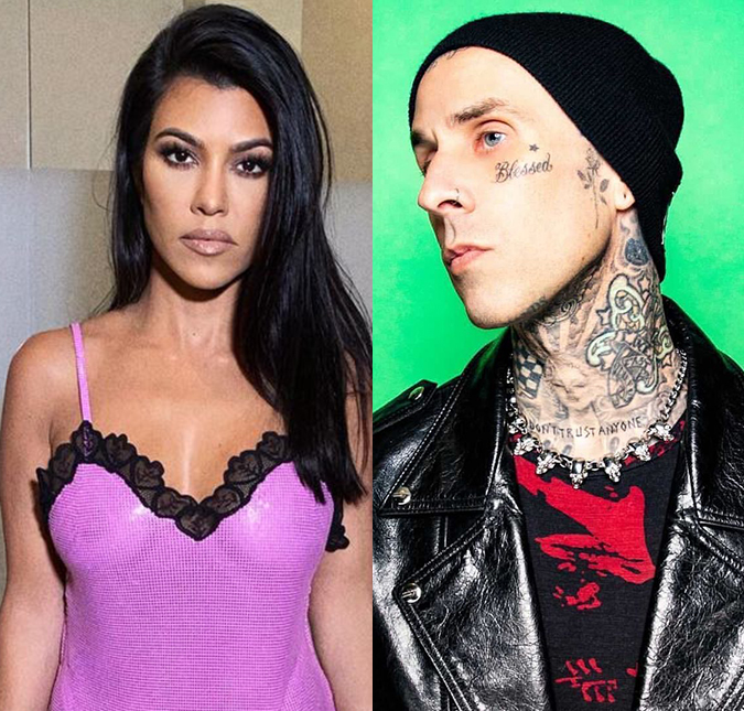 Kourtney Kardashian deixa fãs confusos ao postar foto de amostra de sangue do namorado