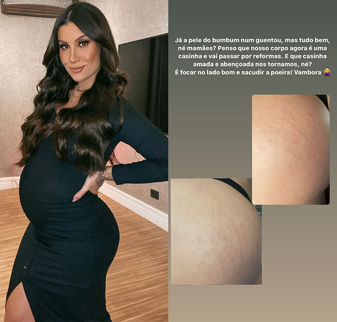 Bianca Andrade revela que teve estrias no bumbum por causa da gravidez: <I>Nosso corpo agora é uma casinha</I>