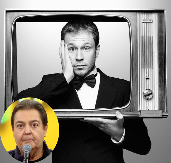 Tiago Leifert reage em suas redes sociais sobre estar no <I>Domingão do Faustão</i>