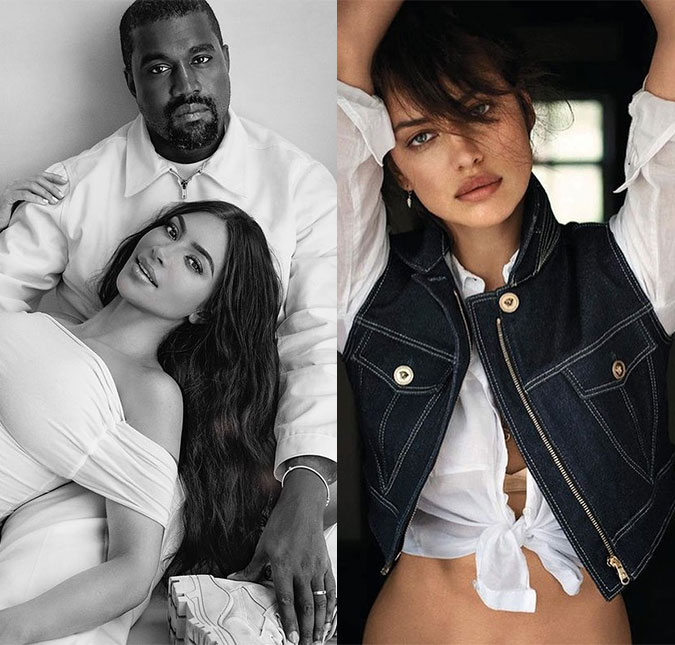 Após flagras com Irina Shayk, Kanye West deixa de seguir toda a família Kardashian-Jenner no <I>Twitter</I>