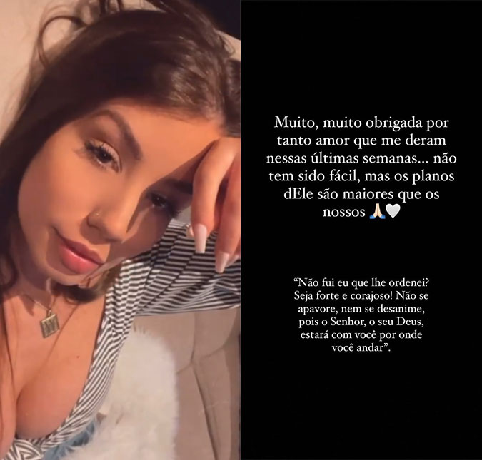 Maria Lina Deggan volta às redes sociais após morte prematura de seu filho com Whindersson Nunes