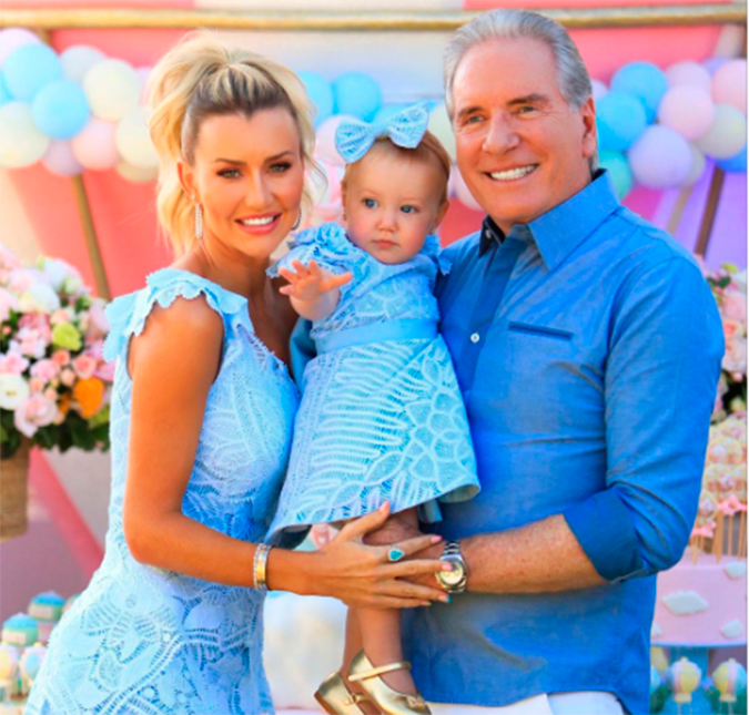 Filha caçula de Roberto Justus completa um ano de idade e ganha festa luxuosa!