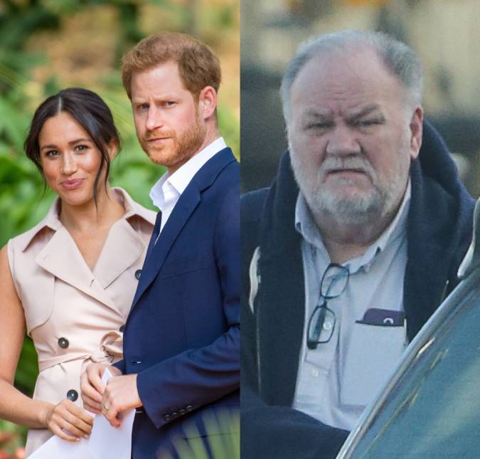 Pai de Meghan Markle chama a filha de <i>fria</i> e príncipe Harry de <i>fraco</i> - e tenta se defender: <i>- Cometi um erro idiota e fui punido por isso</i>