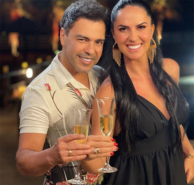 Graciele Lacerda diz que noivado com Zezé Di Camargo <I>é importante para a mãe e sogra</I>