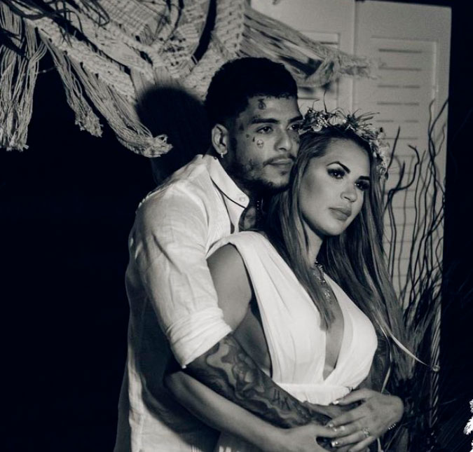 Um mês após morte de MC Kevin, Deolane Bezerra posta declaração nas redes: <i>A pior dor é a da saudade</i>