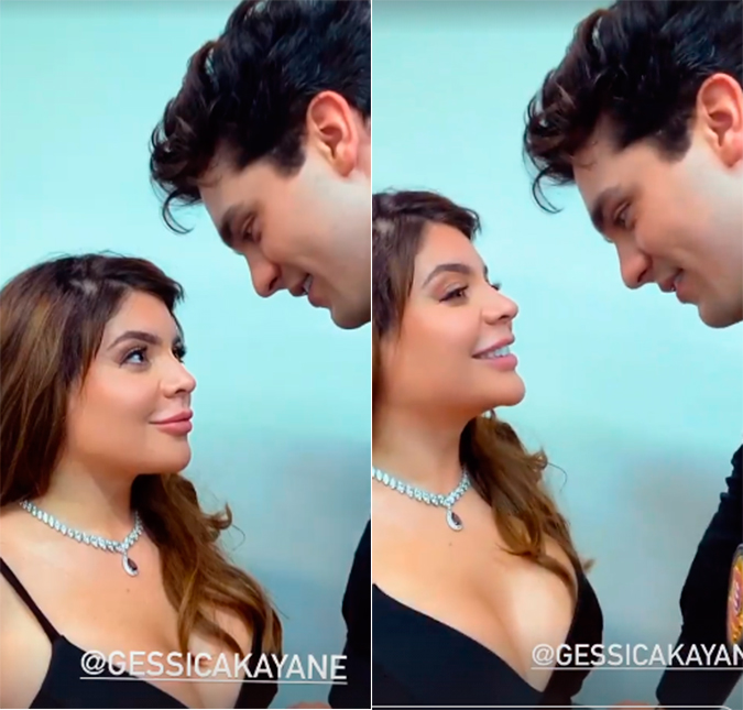Luan Santana e GKay dão beijão em <i>teaser</i> de <i>Morena</i>; confira