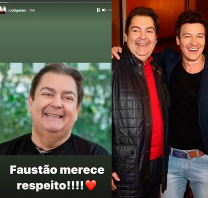 Rodrigo Faro pede respeito a Faustão após <i>Globo</i> antecipar saída do apresentador