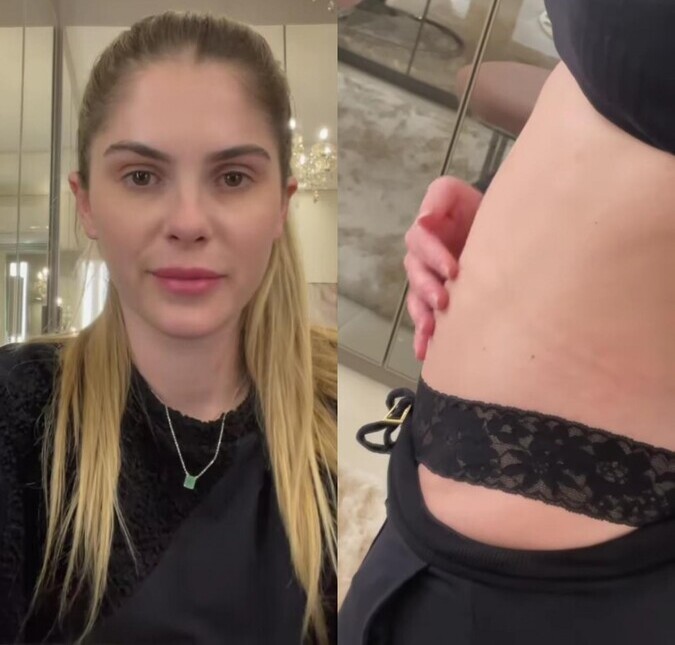 Bárbara Evans mostra barriga após captar óvulos para fertilização in vitro; saiba mais!