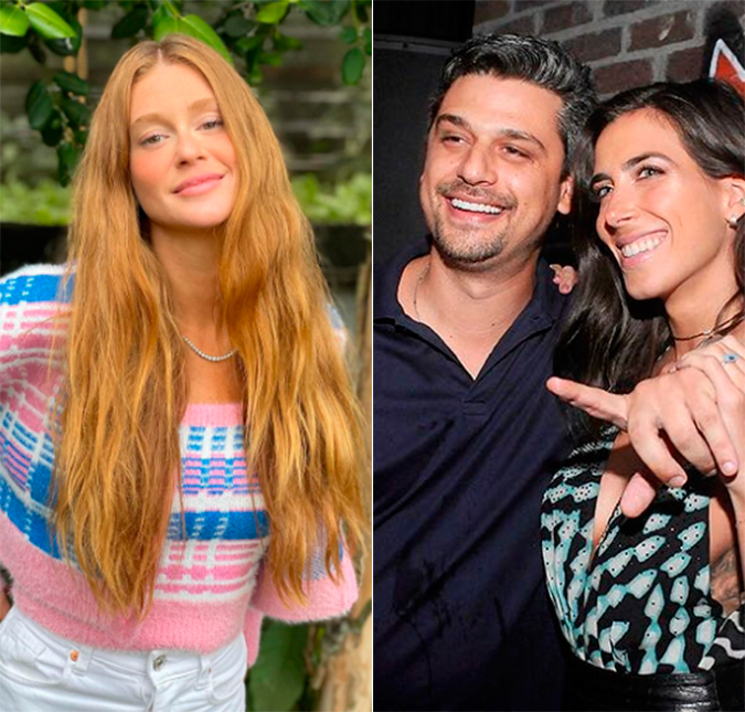 Marina Ruy Barbosa entrega namoro e comenta em foto da concunhada: <i>Cunha</i>