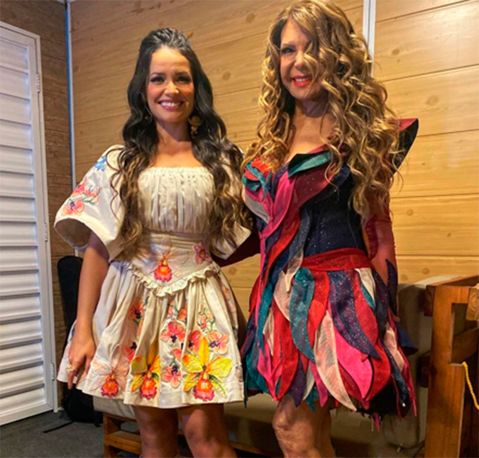 Juliette canta com Elba Ramalho e cactos comemoram; veja!