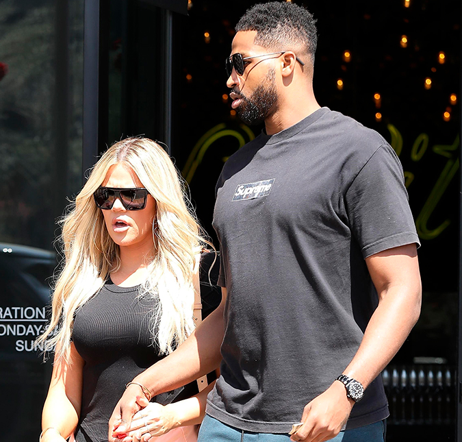 Tristan Thompson comenta em foto de Khloé Kardashian e é criticado por internautas: <i>Se você a amasse, você não a machucaria</i>