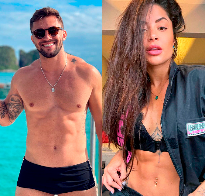 Arthur Picoli e Aline Riscado trocam elogios na <i>web</i> e levantam suspeitas de um possível <i>affair</i>