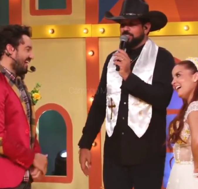 Maiara e Fernando Zor se casam durante <i>live</i> de festa junina - com Sorocaba como padre! Veja registros!