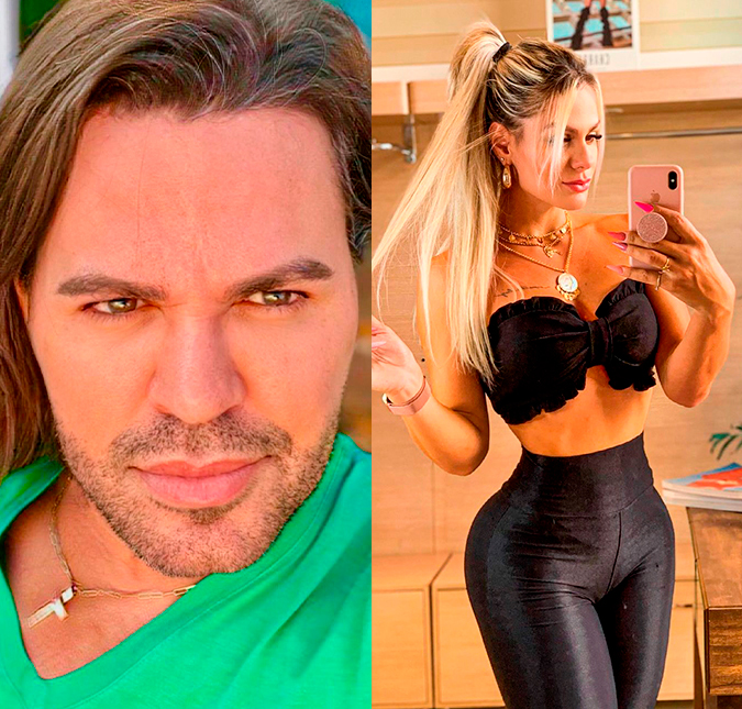 Após polêmicas, Eduardo Costa segue comentando nas fotos de suposta <I>affair</i>