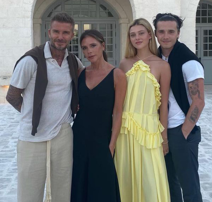 David Beckham será avô? Internautas apontam gravidez da noiva de Brooklyn Beckham, Nicola Peltz!