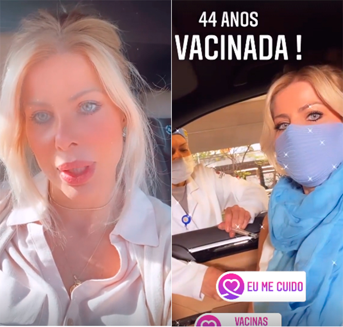 Karina Bacchi confirma que foi vacinada contra Covid-19 após receber alertas sobre aplicação do imunizante; entenda