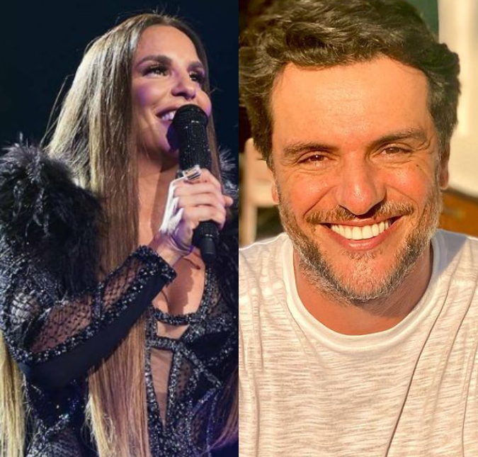 Ivete Sangalo e Rodrigo Lombardi recebem a primeira dose da vacina contra o novo coronavírus